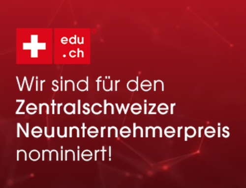 Nomination für den 27. Zentralschweizer Neuunternehmerpreis 2021